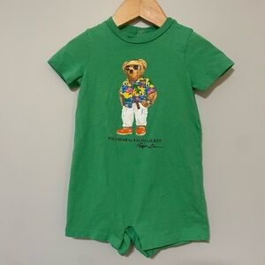 Ralph Lauren Polo Bear Romper